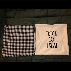 2 pillow cases - Fall/Halloween theme